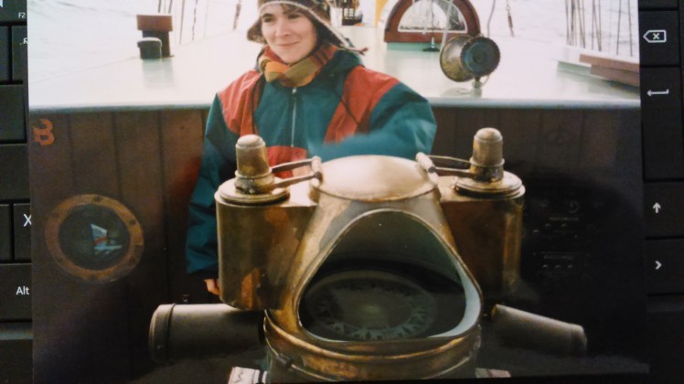 compass and lighthouse